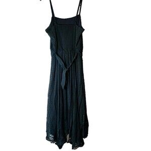 City Chic Out All Night Women's Studded Faux Wrap Dress Flirty Black Size XXS/12